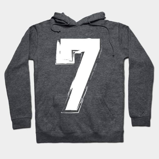 Number 7 | by PlayWork Hoodie by PlayWork